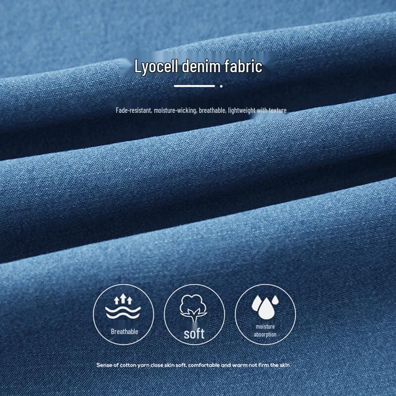 Boys' Tencel Denim Long-Sleeve Shirt