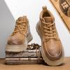 Shoes new autumn and winter British style non-slip thick-soled Martin boots high-top board shoes casual leather shoes