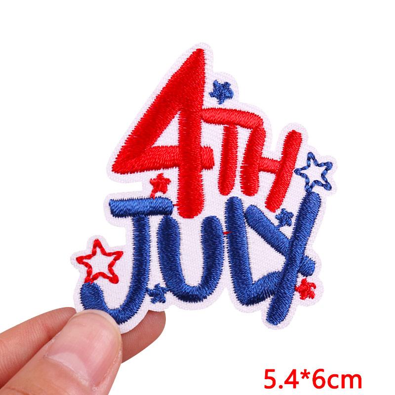 New America's 250th Anniversary Embroidered Patches DIY Iron On Patches For Clothing Statue Of Liberty Flag Eagle Patch Armband