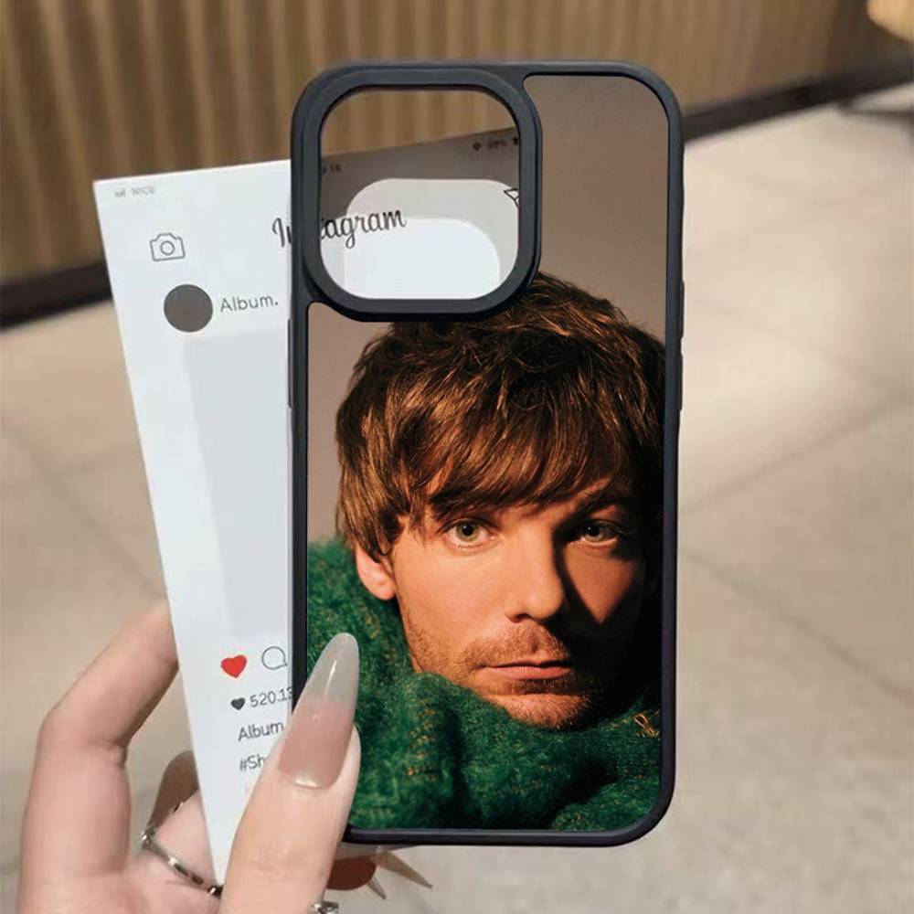 

Singer L-Louis T-Tomlinson For iphone 11 12 13 14 15 Pro Max 17 16 Plus Hard PC+TPU Back Cover iPhone 13 pro