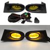 Car Front Bumper Light For Acura RSX 2002 2003 2004 Drive Fog Lamp Harness Kit Fog Light Cover Yellow Lens Halogen