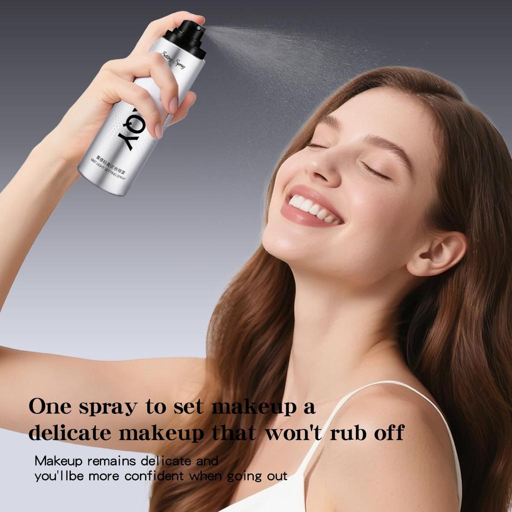 100ml Fine Mist Light Face Makeup Setting Spray Long-lasting Waterproof Moisturizing Portable Spray