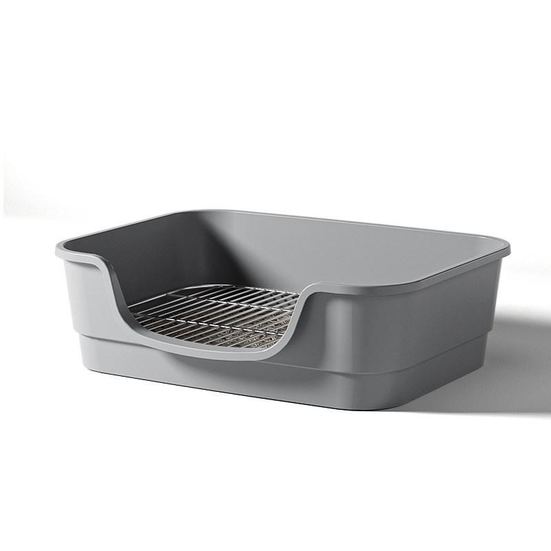 Dog Litter Box with Anti-Pee Pad Mesh Holder for Small, Medium, and Large Dogs