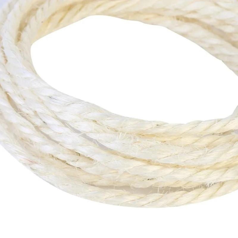 Thick Natural Rope For Rebuilding Cats Scratching Post And Crafting Engaging Creative Pet Climbing Tree Accessories