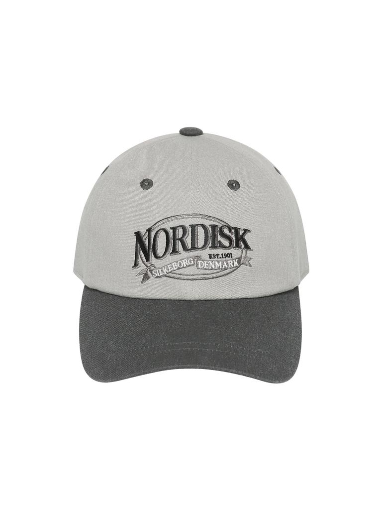 NORDISK [B-Mate] Graphic Logo Ball Cap_Charcoal