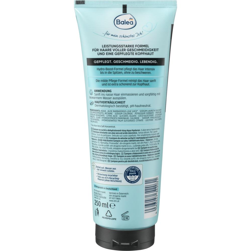 DM dm Balea Professional Shampoo Aqua Hyaluron 250ml