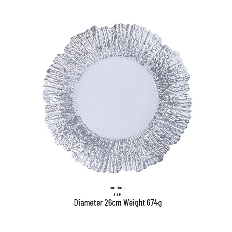 Dirui en Ins Style Glass Fruit Plate