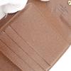 LOUIS VUITTON Porto Monevier Cartes Crdit Bi-Fold Wallet M61652 Double Sided Brown Monogram canvas unisex Used