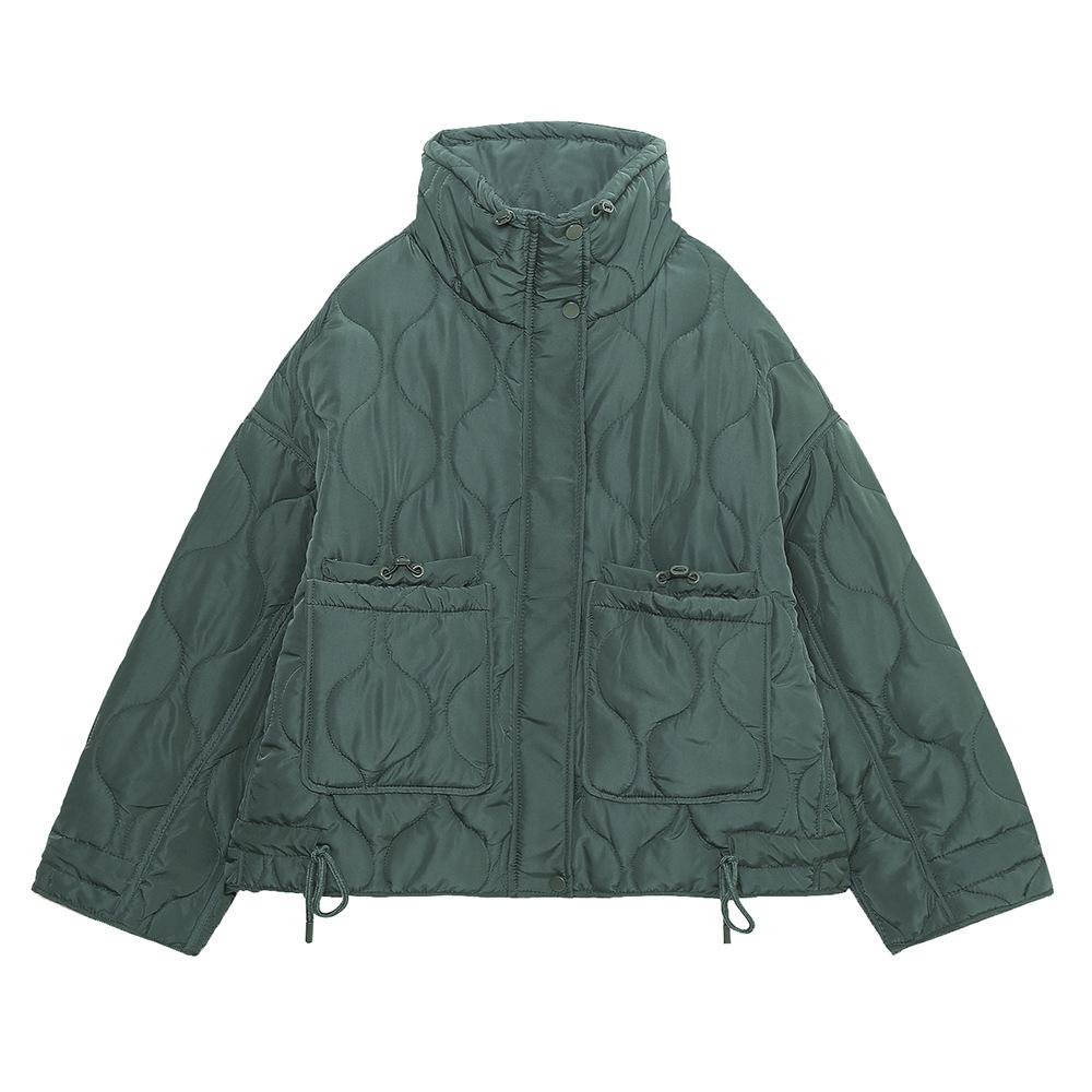 Autumn New Women's Clothing, European and American French Design Fashion Versatile Cotton Jacket Jacket