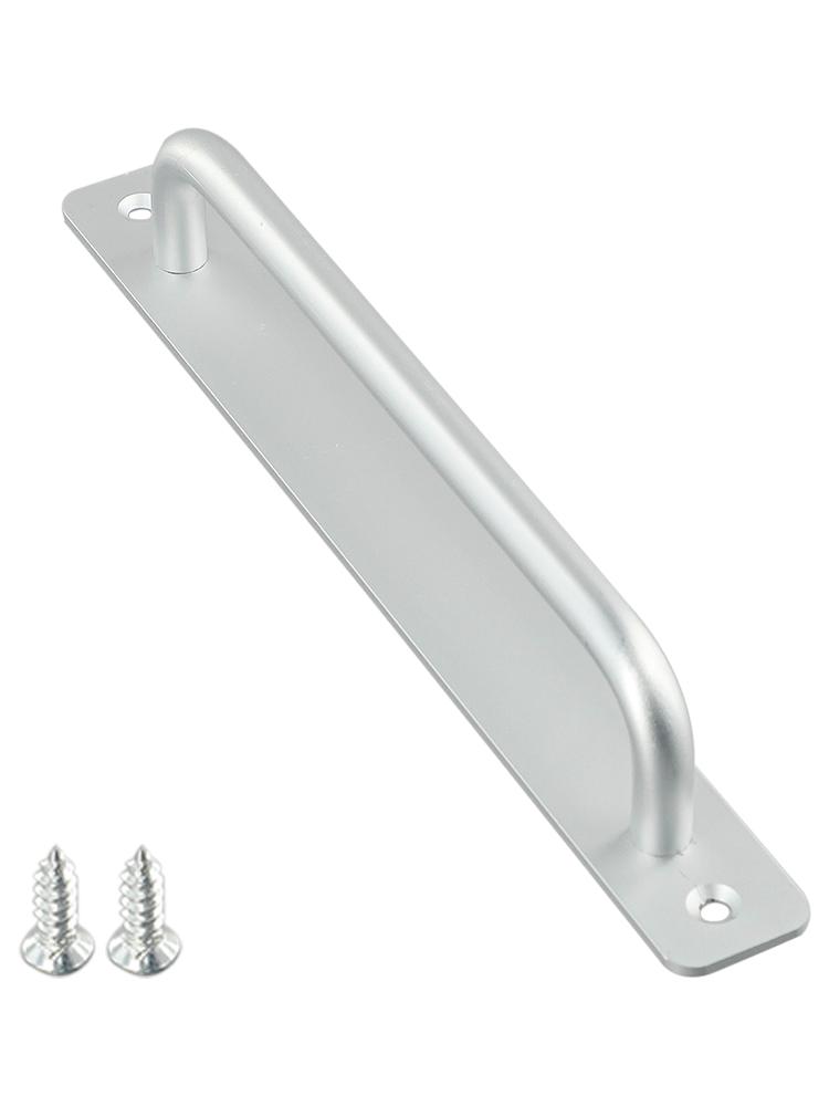 Sliding Door Handle Aluminum Alloy Pull Push Wooden Door Handle Sliding Barn Gate Toilet Door Pull Window Handles Hardware