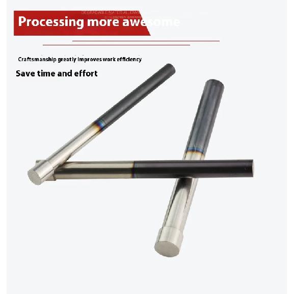 Abaote Die Punch Needle Skh-51 Titanium Plated High Speed Steel T-Type Punch Needle A Punch Three Punch 60 80 100 mm Long 2.5mm