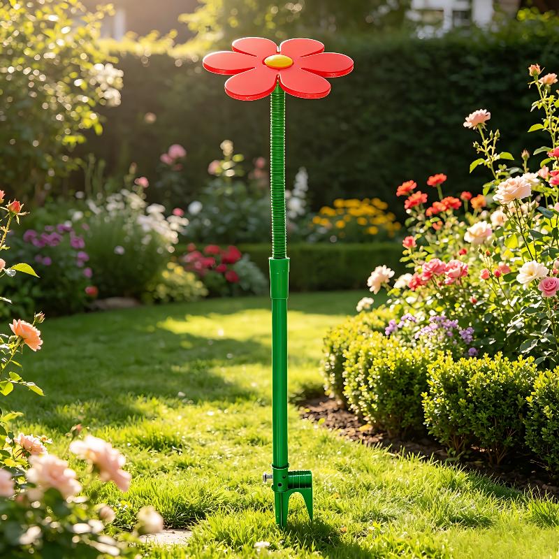 Crazy Sprinkler Crazy Dancing Flower Water Sprinklers Funny 360° Rotating Sun Flower Dancing Lawn Sprinkler