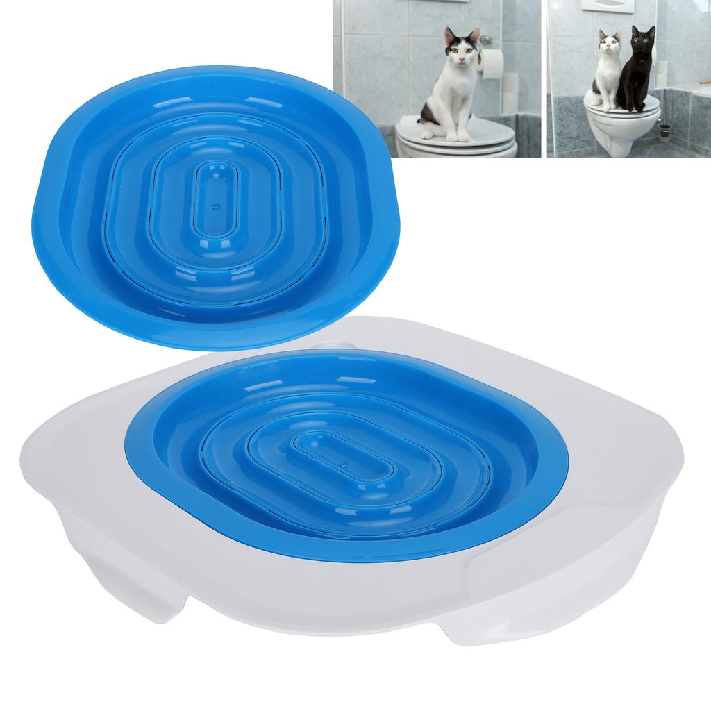 Evcil Kedi Tuvalet Eğitmeni Seti Plastik Güvenli Toksik Olmayan Adım Adım Tuvalet Eğitimi Sistemi