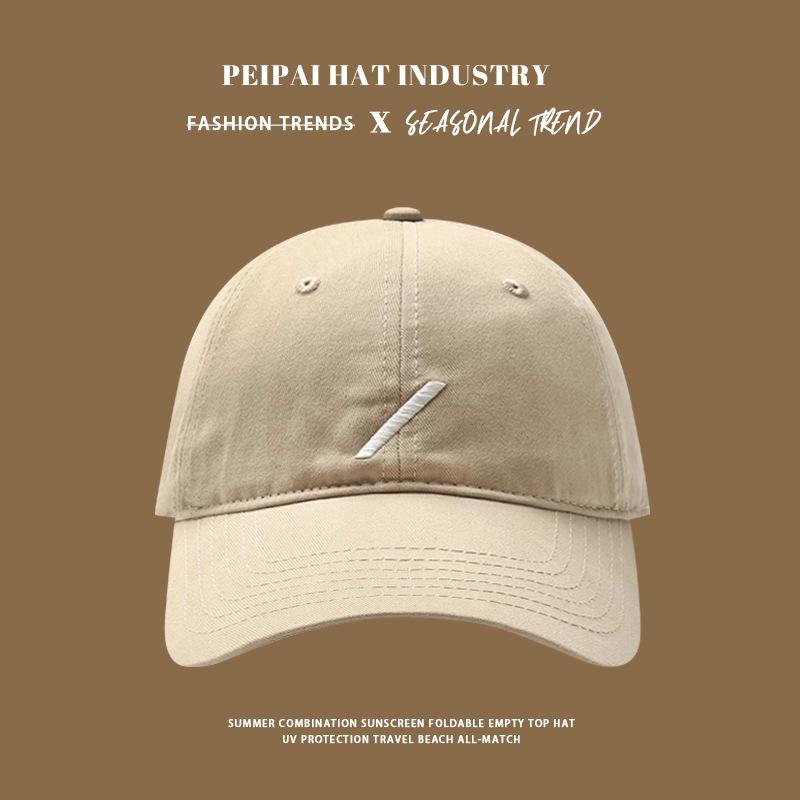

Female cap Slash casual baseball cap Spring and summer simple face small sunshade baseball cap Sunscreen sun hat M（56-58cm）