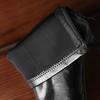 Fashion Women's new pointed retro high-heeled handmade oversized zipper and calf short boots fashion boots elastic boots