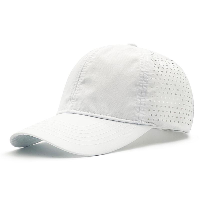 Large Men's Sun Protection Duckbill Cap: Soft, Quick-Drying, Breathable, Thin Brim Baseball Hat for Summer.