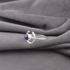 Rare Sodalite Gemstone Ring 925 Sterling Silver Handmade Jewelry Bridesmaid Gift RR-54-34