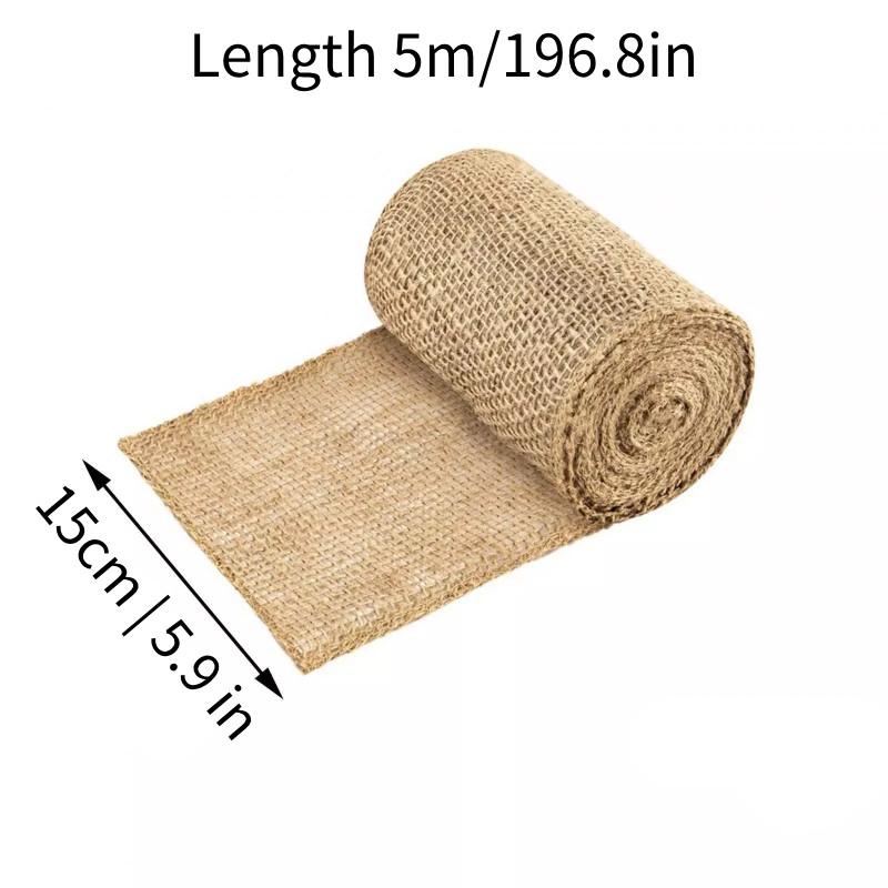 Premium Natural Burlap Tree Protector Roll Versatile Plant Wraps For Tree Protection And Support