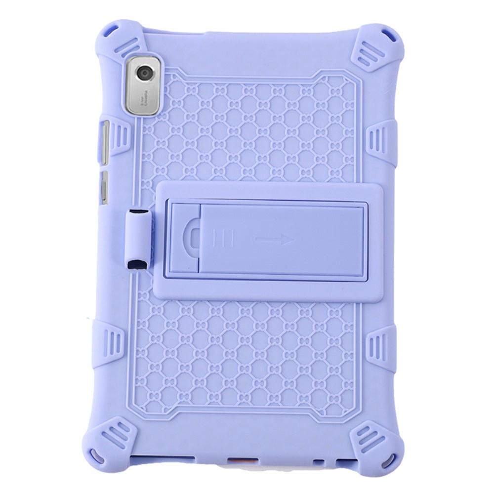 Lenovo Tab M9 case, armored with stand and strap, purple