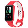 Fashion Silicone WatchStrap For Huami Amazfit Band 7 SmartWatch Band Bracelet Wristband For Amazfit band7 Strap Buckle +film