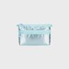 Aqua Blue Shine Cosmetic Clutch [7105.MA17]
