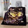 D Cartoon Dream Butterfly Flower Soft Plush BlanketFlannel Blanket Throw Blanket for Living Room Bedroom Bed Sofa Picnic Cover
