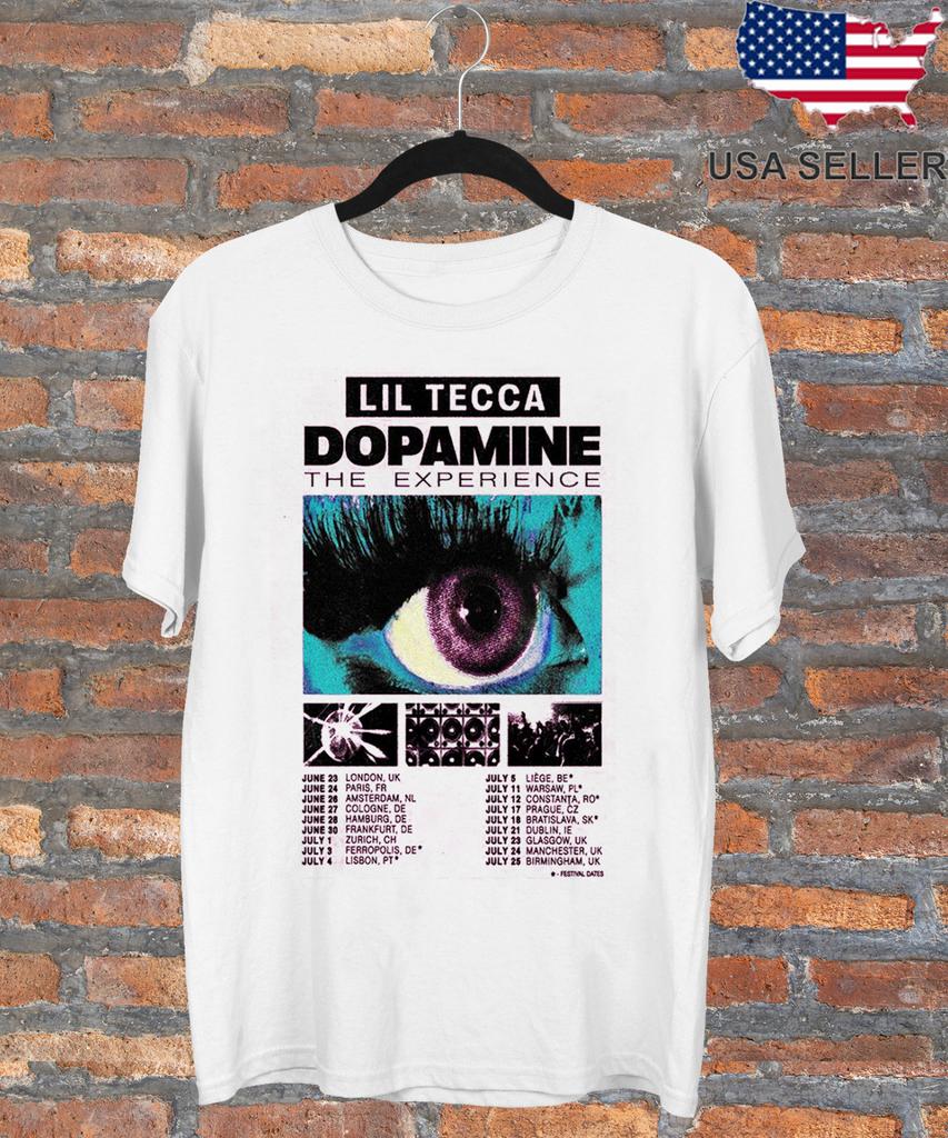 Lil Tecca Dopamine Experience Tour T SHIRT FULL SIZE S-5XL