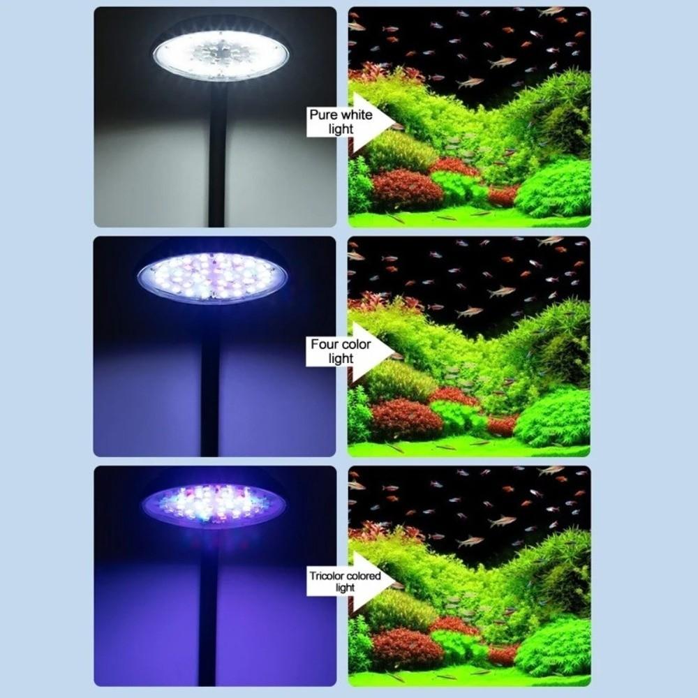 Dimmable Lightness Aquarium LED Lamp Multiple Modes Full Spectrum Light New Fish Tank Light