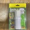Garlic Kitchen Pro - Prensa, machacador, picador y cortador de ajo de plástico multifuncional, 1 pieza, para restaurantes