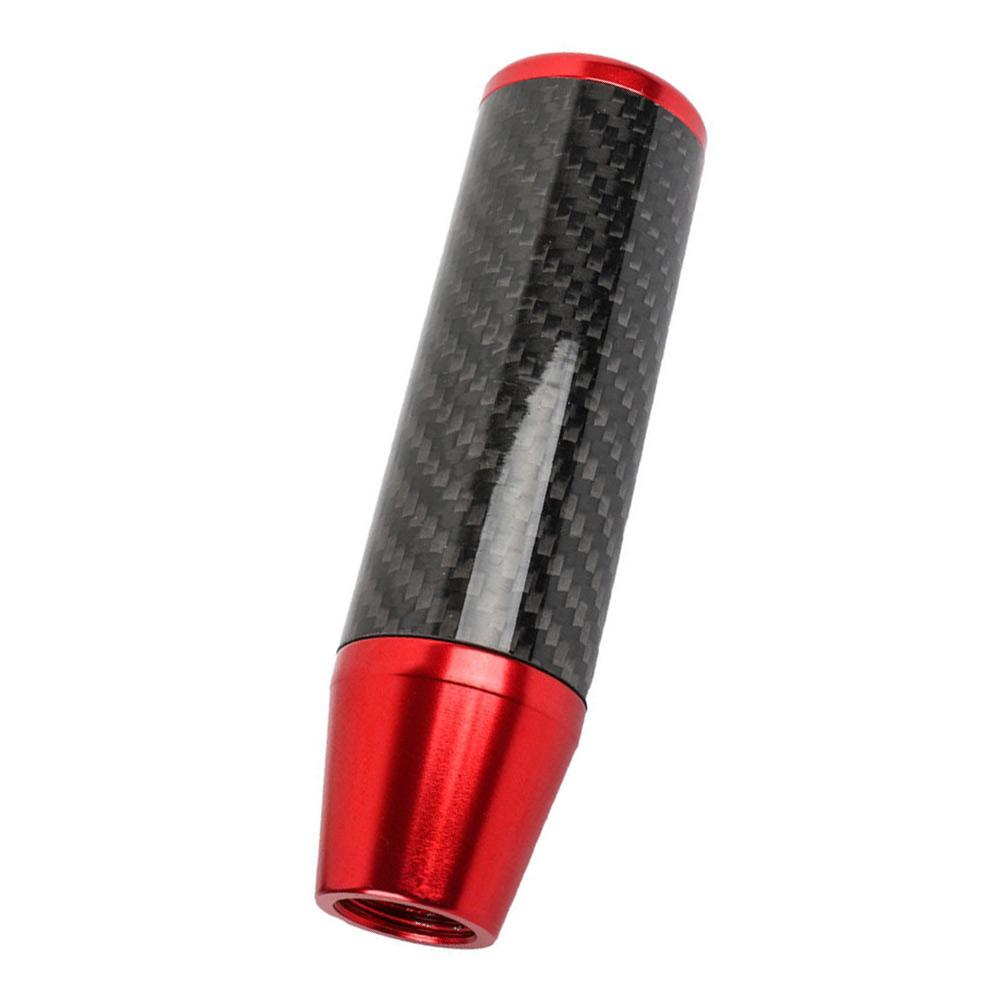 

Red Racing Shift Knob Carbon Fiber Shift Knob Striking Red Finish Solid Comfortable Grip Smooth Gear Transitions China Mainland