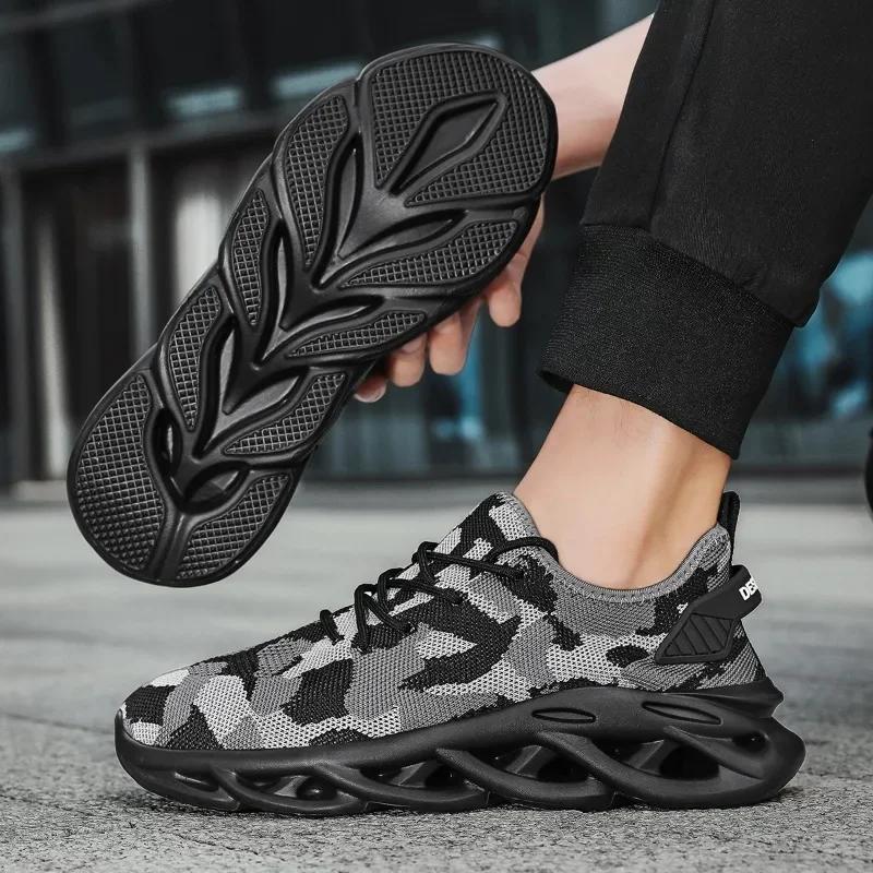 MAEDEF Men Sports Shoes Mens Outdoor Non Slip Comfortable Breathable Athletic Slides Shoes for Gym Walking Lightweight Footwear