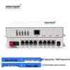 GY-8P1FE 8-Channel Telephone & 100M Ethernet PCM Optical Transceiver