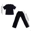 1/12 Doll Pants and Top Figure Clothes Cosplay Dress up Mini Wide Leg Long Pant for 6 inch Male