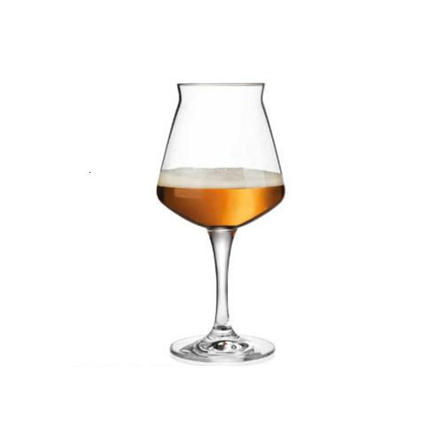 TEKU Professional Craft Beer Glass Cool Brewing Crystal Tulip Goblet IPA Special Recommend Stout Black Dark Beer Mug Wine Cup 420ml 18oz