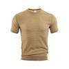European size men's clothing TK summer thin sports and leisure loose breathable quick-drying seersucker men's short-sleeved T-shirt