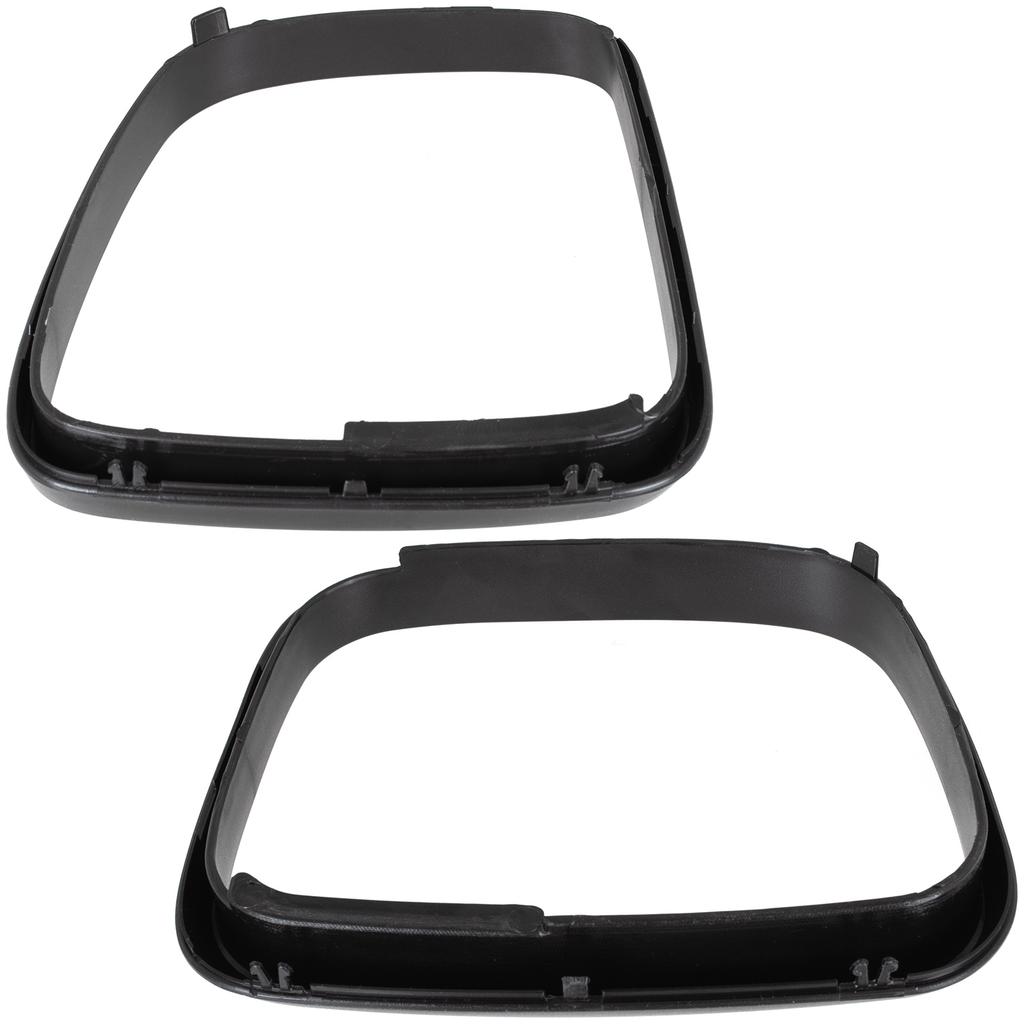 VW Caddy 2003- exterior mirror frame left + right 2 pcs. set