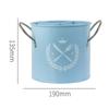 Chopstick Holder FourDivided Spatula Forks Binaural Handles for Household Blue