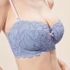 French Lace Seamless Bra Large Breasts Make You Look Smaller Ultra-thin Small Breasts Push-up Anti-sagging Nude Bra