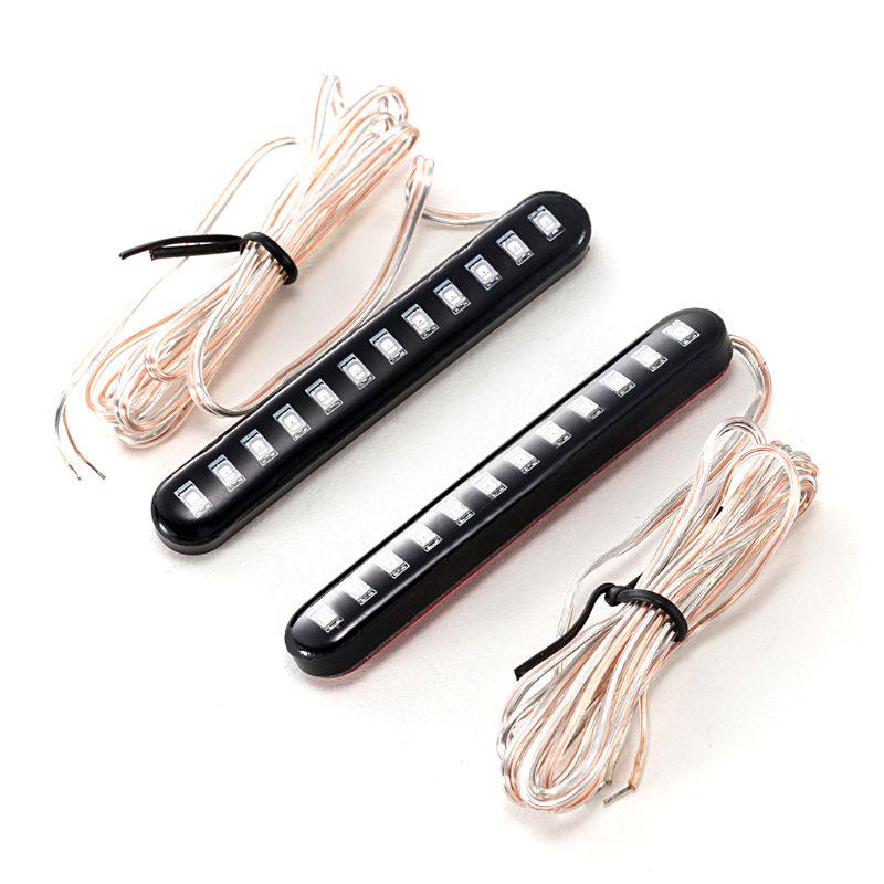 

2 шт. Автомобильный фонарь для зеркала заднего вида DRL, светодиодный фонарь поворота, сигнальные огни для автомобиля жёлтый