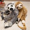 Nice  40Cm Lovely Plush Sloth Alpaca Lemur Elephant Backpack Toy Cute Animal Shoulders Bag Lions Rabbit Giraffe Nice Gift