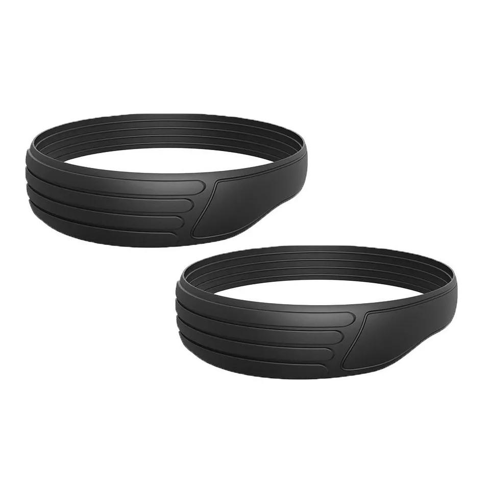 1 Pair Patella Tendon Knee Strap for Pain Relief Basketball Stabilizer Brace Silicone Band Elasticity Fixed Patellar Ring