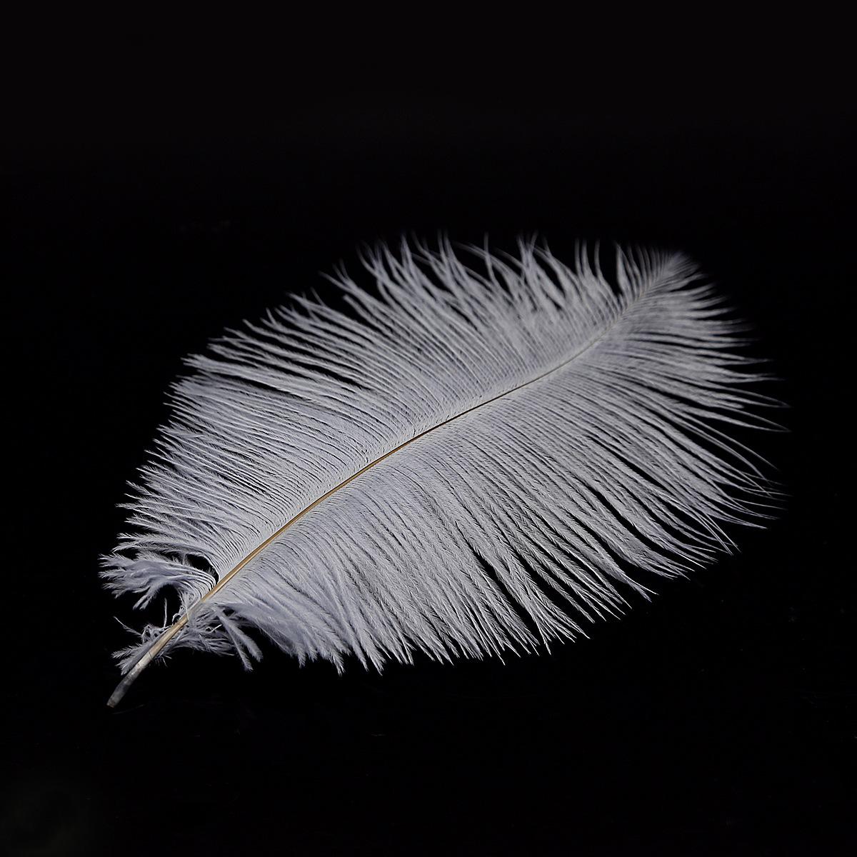 

Серьги из страусиных перьев и аксессуары для волос DIY-набор - Белые перья для свадебных украшений ручной работы