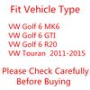 Side Mirror Glass For Volkswagen Golf 6 MK6 GTI R20 Touran 2011-2015 With Heating Rearview Mirror Lens Automotive Accessories