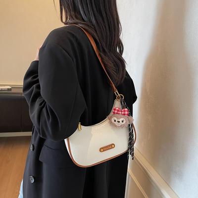 Simple Casual Bag Women's New Trendy High-end Sense Versatile Shoulder Messenger Bag Casual Underarm Women's Bag