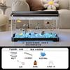 2026 Desktop-Aquarium mit Licht Kleiner Fischbehälter für Wohnzimmer Ökologische Landschaft Goldfischglas All-in-One Kompaktes Aquarium Dekor