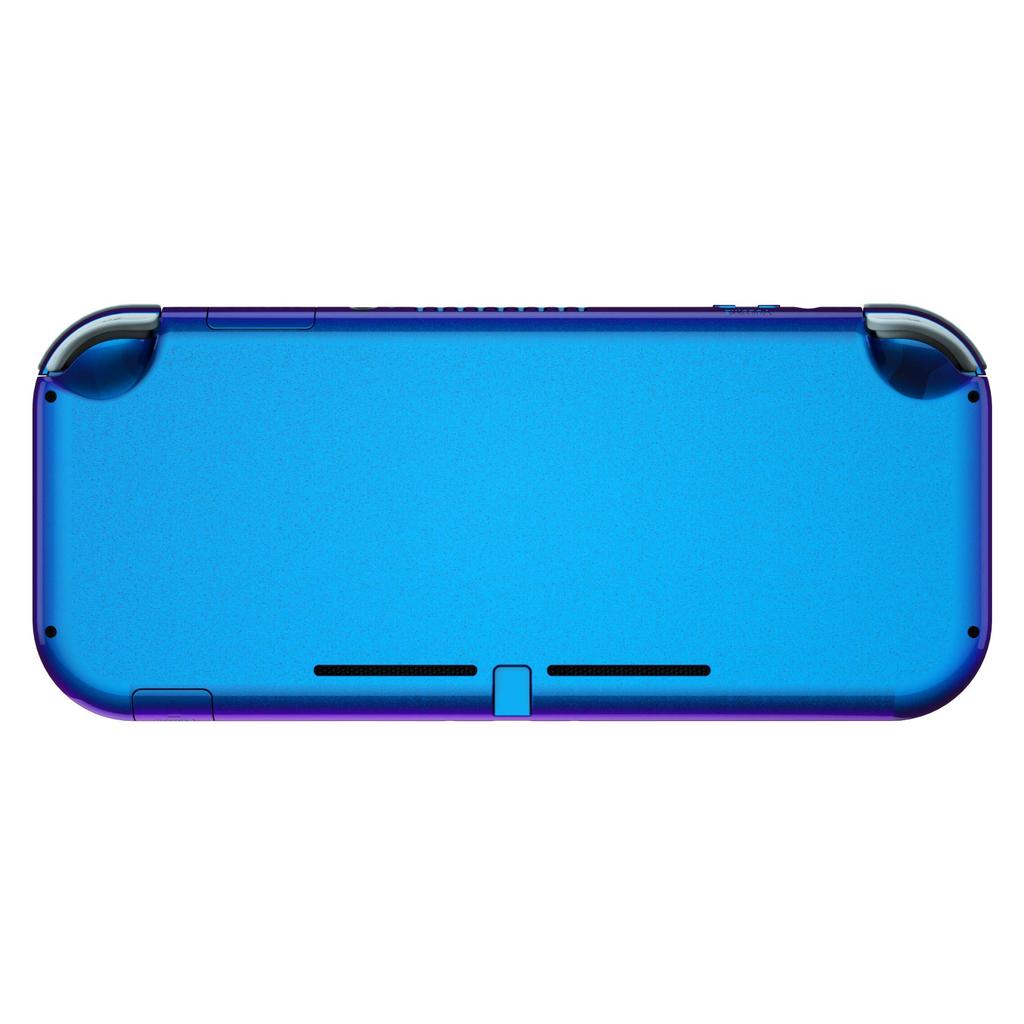EXtremeRate Carcaça Shell de Cor Pura DIY Compatível para Controle Nintendo Switch Switch Lite Kit de Reparo com Capa Personalizada para Switch Lite Azul