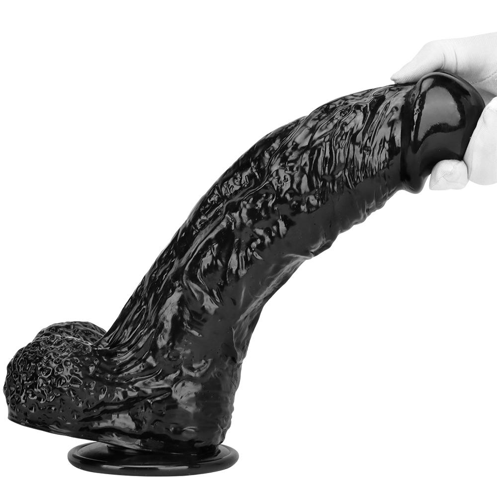 31cm Oversized Long Thick Dildo Anal Plug Dilator Masturbator Adult Sex Toy Fisting Realistic Penis Big Dick PVC Pegging