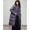 Demana Women's Mid-Length Zero-Pressure Feel Hooded Down Jacket