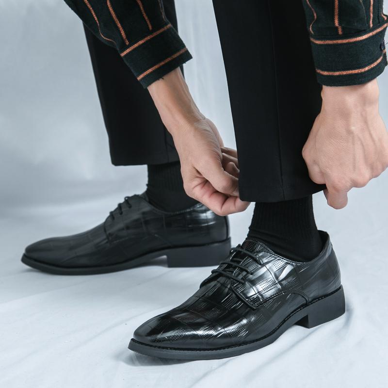 Fashion Leather Shoes For Man Genuine Leather Big Size Shoes High Quality Designer Formal Shoes Casual Shoes Fashion Business