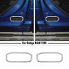 For Dodge Ram 1500 2010-2026 ABS Chrome Rear Door Air Exhaust Vent Cover Trim 2P
